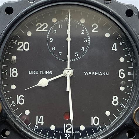 breitling aircraft clock for sale 